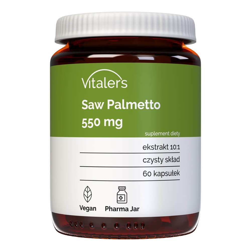 Vitaler's Saw Palmetto 550 mg – 60 kapslit