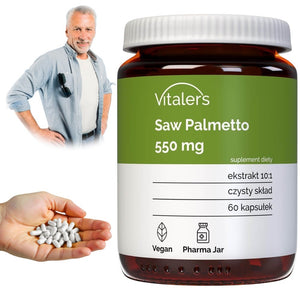 Vitaler's Saw Palmetto 550 mg – 60 kapslit