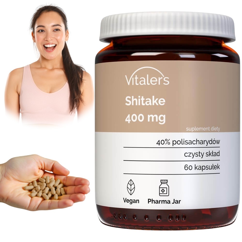 Vitaler Shiitake 400 mg – 60 kapslit