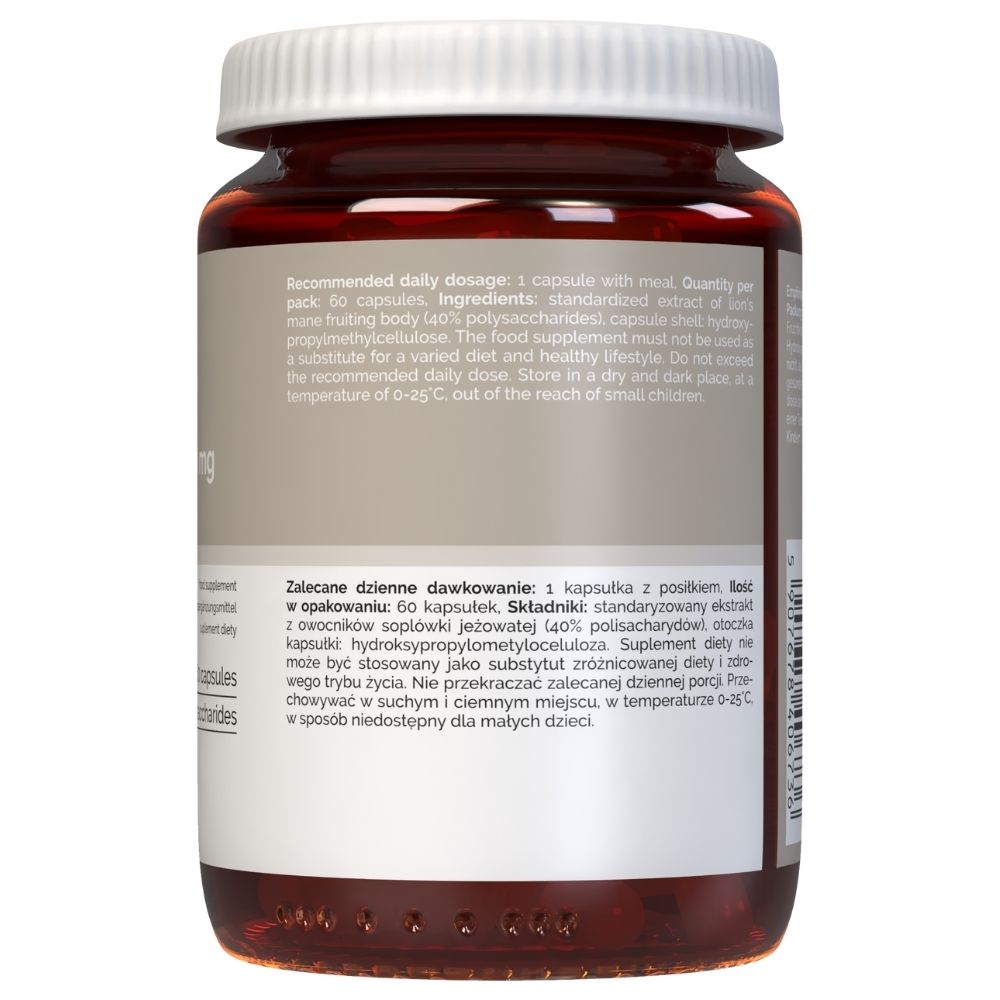 Vitaler's Lion's Mane 500 mg - 60 kapslit