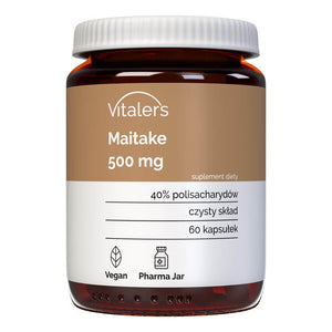 Vitaler Maitake (Grifola frondosa) 500 mg - 60 kapslit
