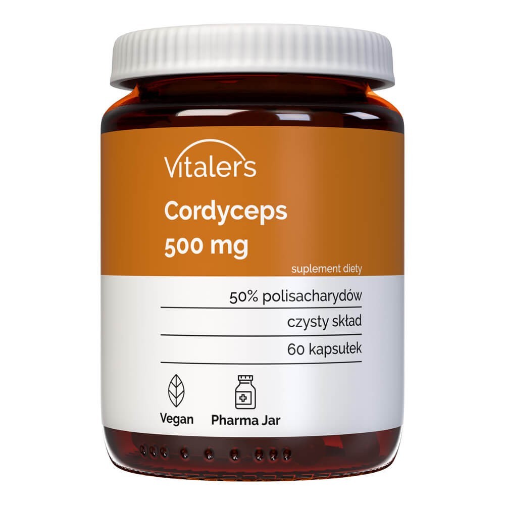 Vitaler's Cordyceps 500 mg – 60 kapslit