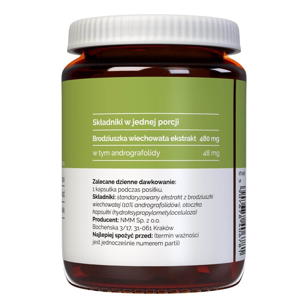 Vitaler's Andrographis 480 mg - 60 kapslit