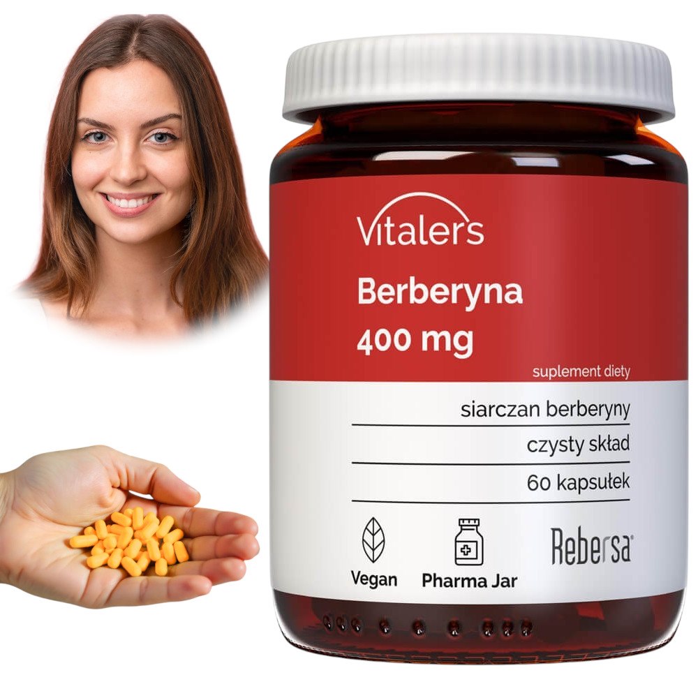Vitaler's Berberine 400 mg – 60 kapslit