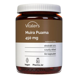 Vitaler Muira Puama 450 mg - 60 kapslit