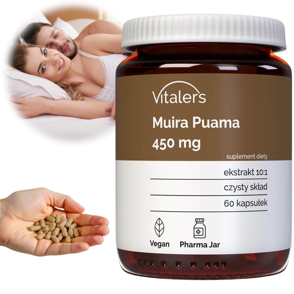 Vitaler Muira Puama 450 mg - 60 kapslit