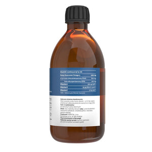 Vitaler's Omega-3 Norra tursa maksaõli, piparmündimaitseline, 1200 mg - 250 ml
