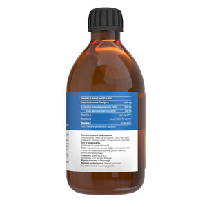 Vitaler's Norra Tursaõli Oomega-3 1200 mg D3 2000 TV, apelsinimaitseline, 1200 mg - 250 ml