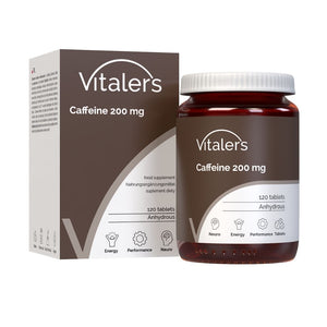 Vitaler kofeiin 200 mg - 120 tabletti