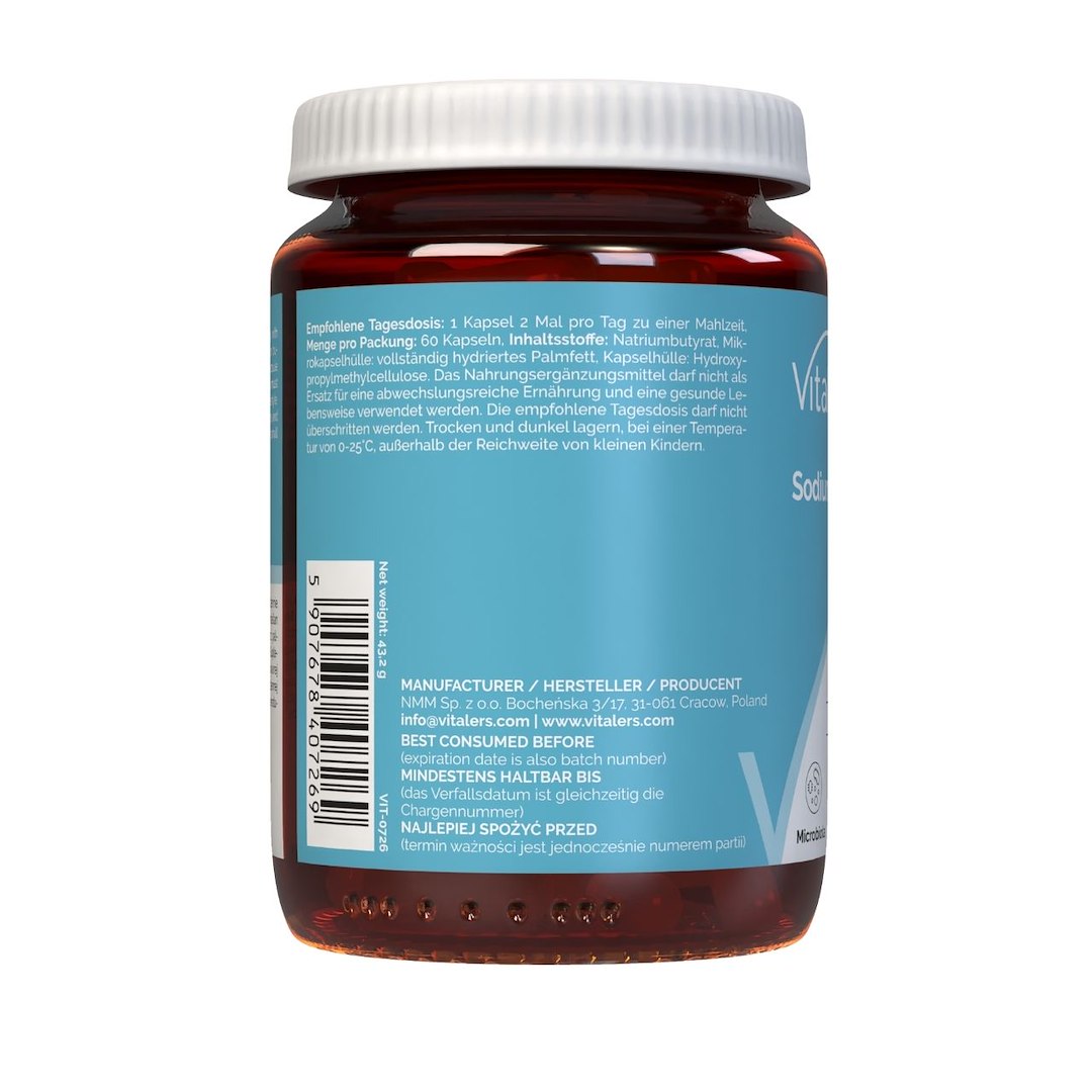 Vitaler naatriumbutüraat 600 mg – 60 kapslit