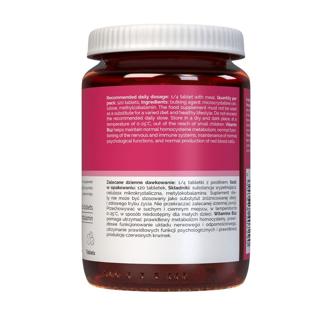 Vitamiin B12 100 mcg - 60 tabletti