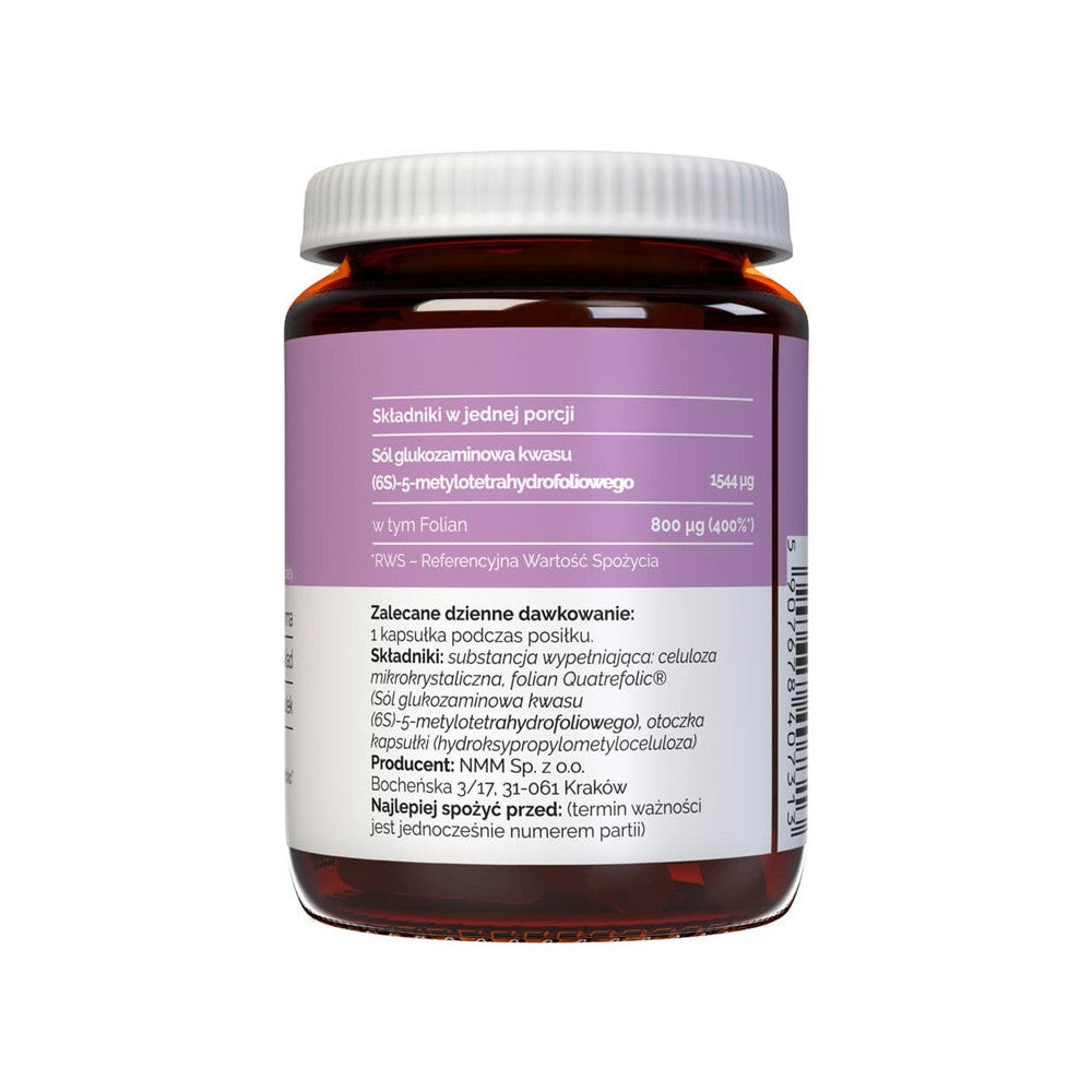 Vitalers - Foolhappe tetrahüdrofoolhape 800mcg 60 kapslit