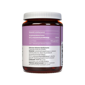Vitalers - Foolhappe tetrahüdrofoolhape 800mcg 60 kapslit