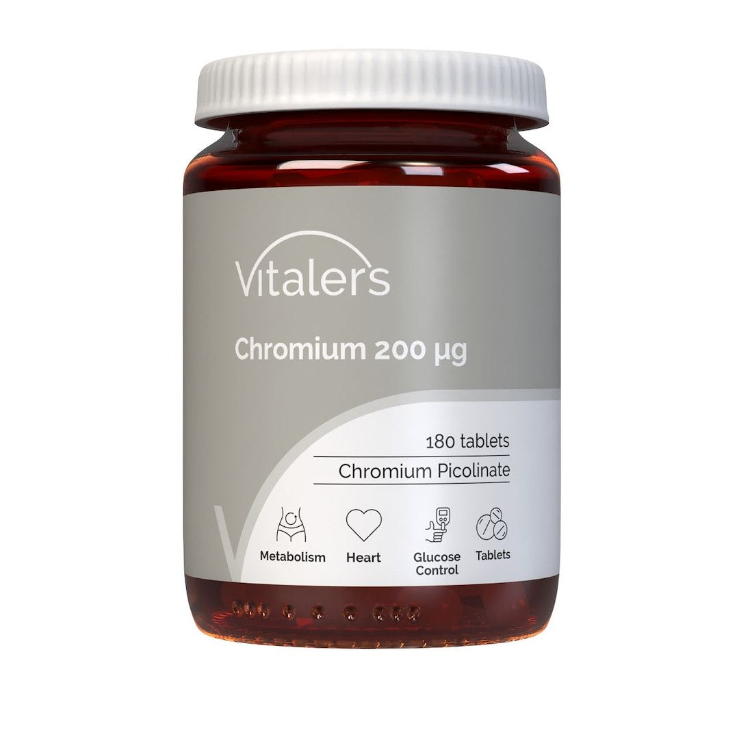 Vitaler kroom 200 mcg – 180 tabletti
