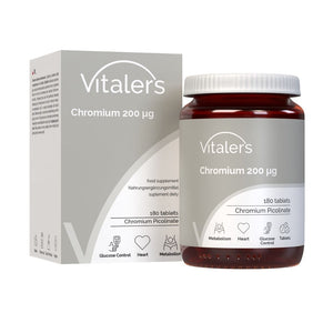 Vitaler kroom 200 mcg – 180 tabletti