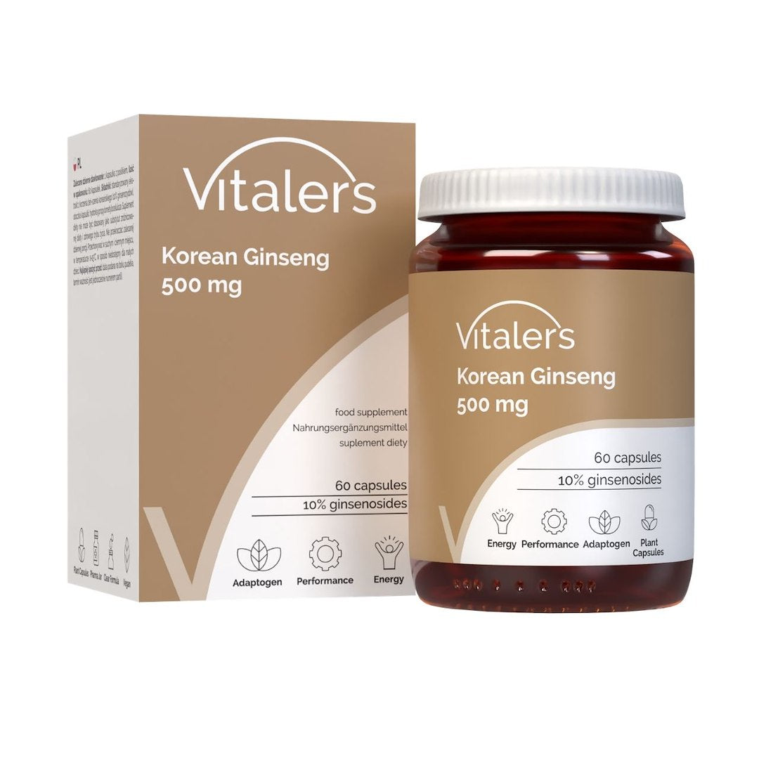 Vitaler's Korea ženšenn 500 mg - 60 kapslit