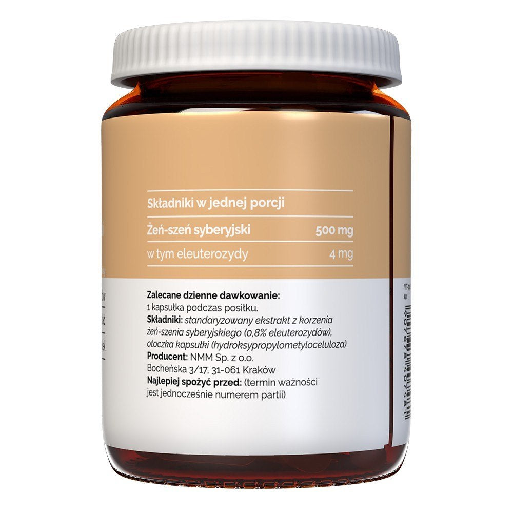 Vitaler's Siberi ženšenn (Eleutero) 500 mg - 60 kapslit
