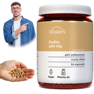 Vitaler's Kudzu juur 500 mg - 60 kapslit