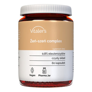 Vitaler's Ginseng Complex - 60 kapslit