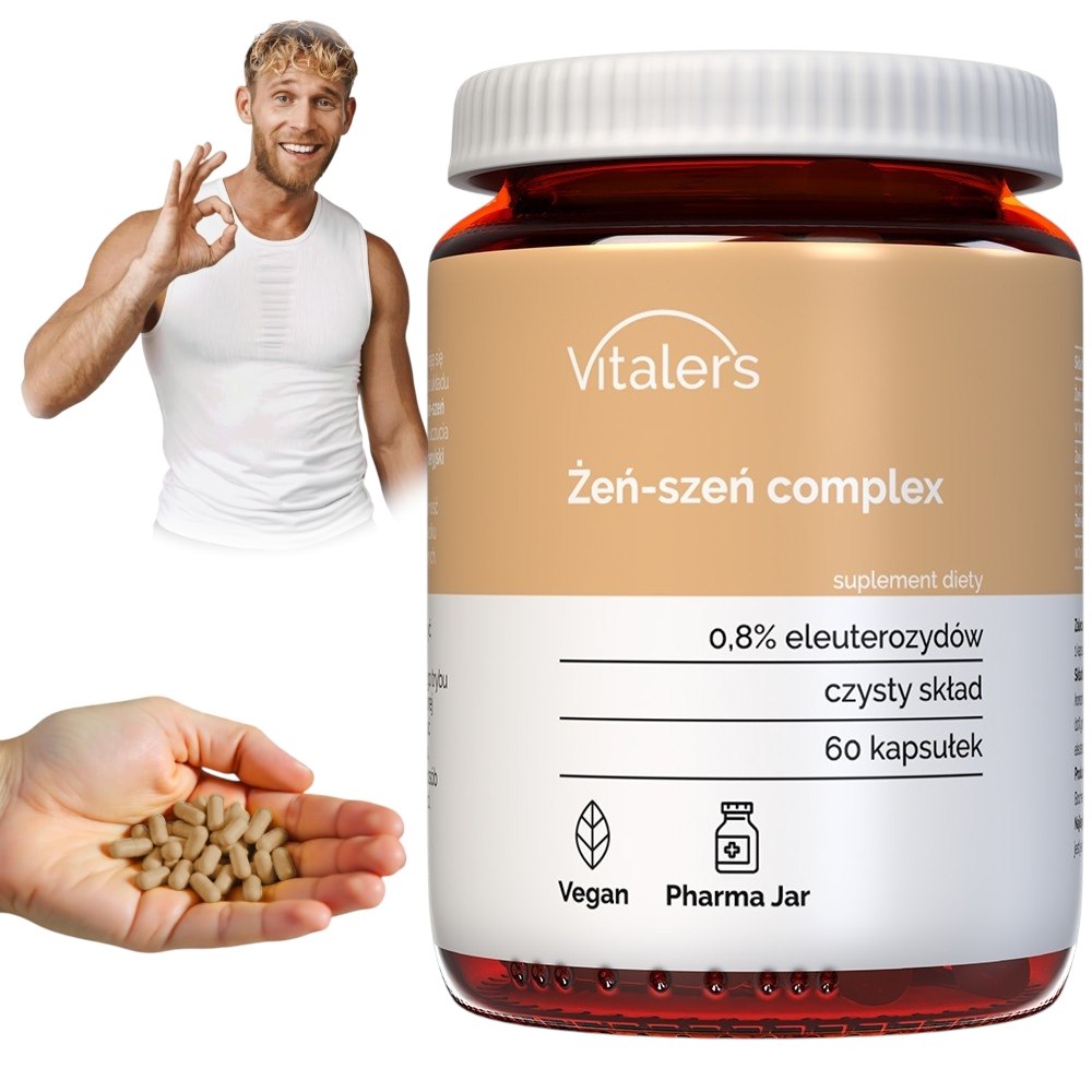 Vitaler's Ginseng Complex - 60 kapslit