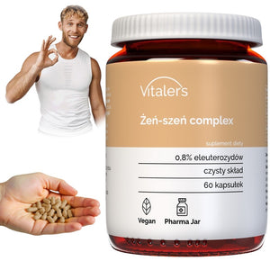 Vitaler's Ginseng Complex - 60 kapslit
