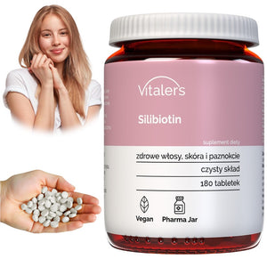 Vitaler's Silibiotin - Juuksed, nahk, küüned - 180 tabletti