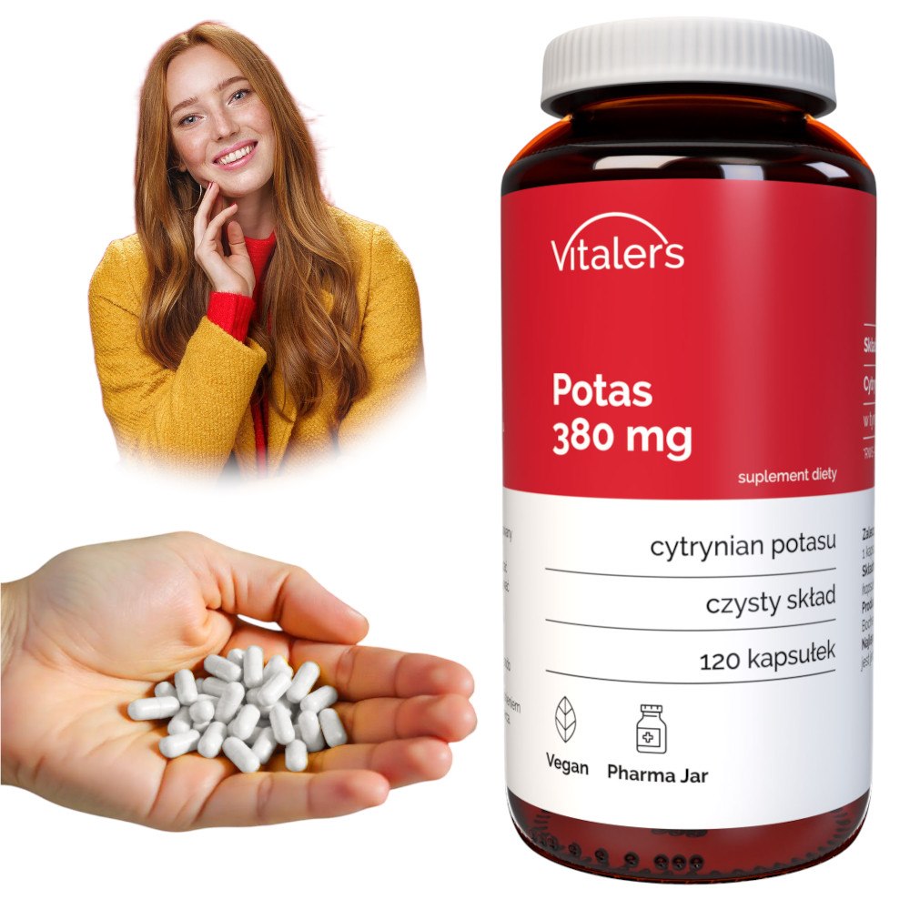 Vitaler kaaliumtsitraat 380 mg - 120 kapslit