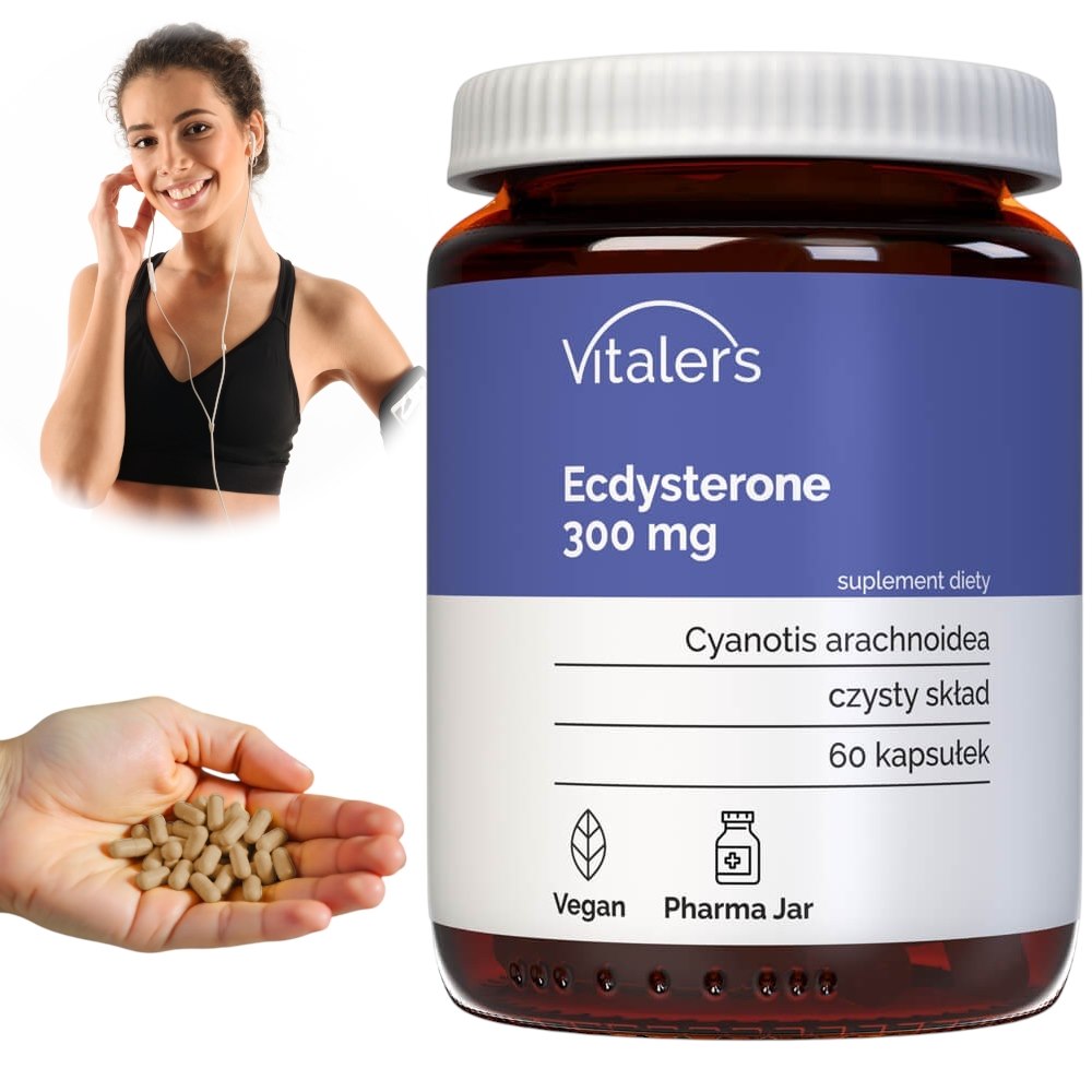 Vitalers - Ecdysterone 300 mg 60 kapslit