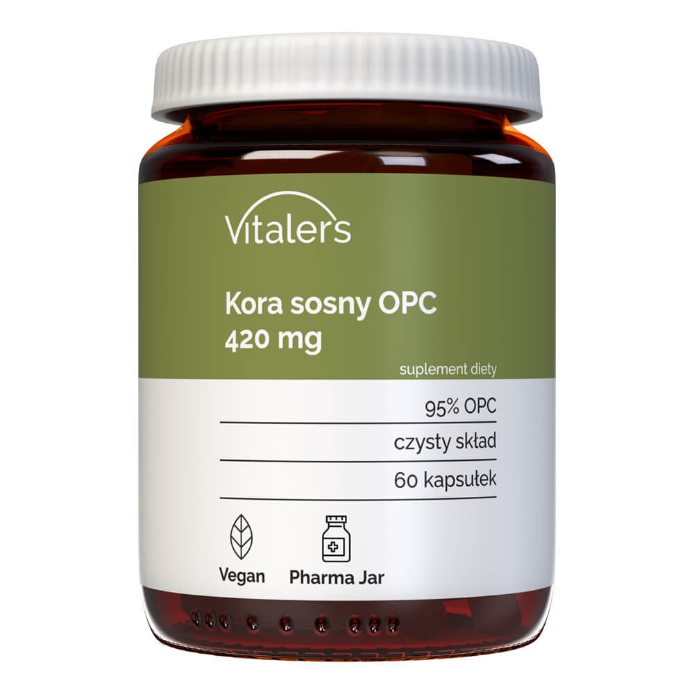 Vitalers - Männikoor 420 mg 60 kapslit