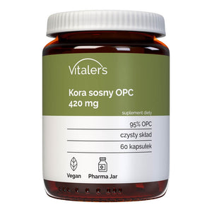 Vitalers - Männikoor 420 mg 60 kapslit