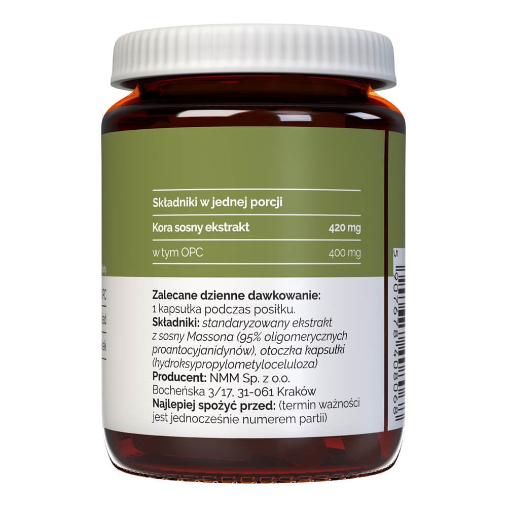 Vitalers - Männikoor 420 mg 60 kapslit