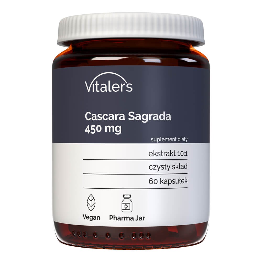 Vitalers - Cascara Sagrada 450 mg 60 kapslit