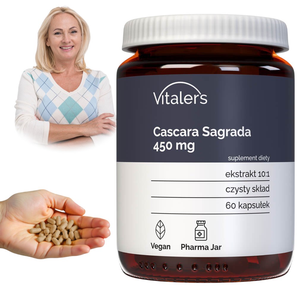 Vitalers - Cascara Sagrada 450 mg 60 kapslit