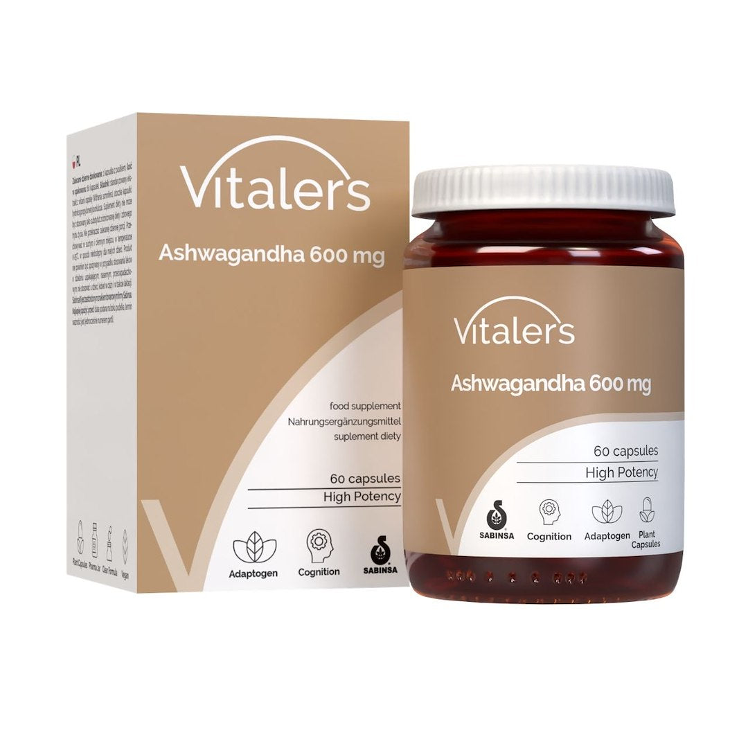 Vitaler's Ashwagandha 600 mg - 60 kapslit