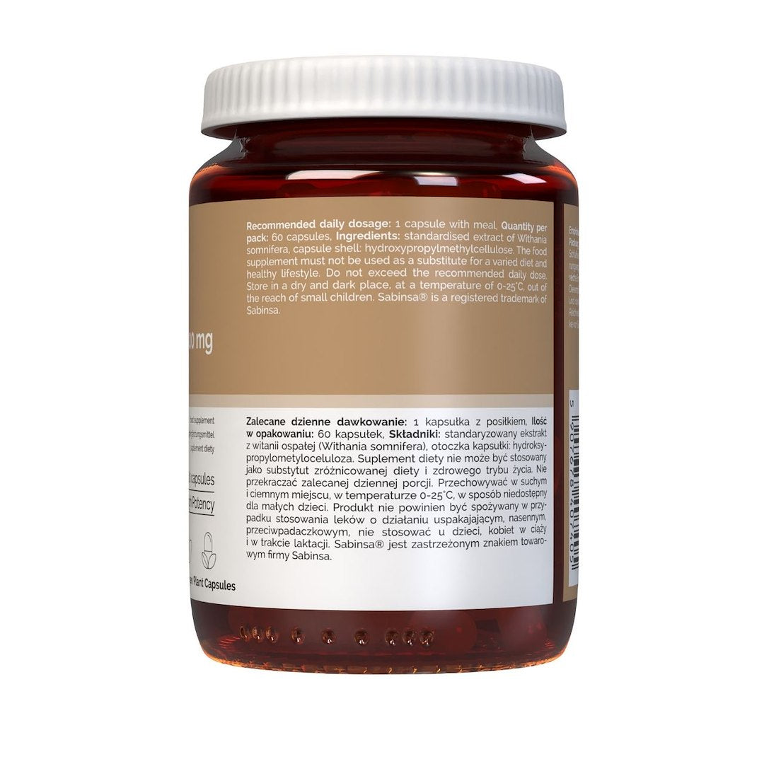 Vitaler's Ashwagandha 600 mg - 60 kapslit