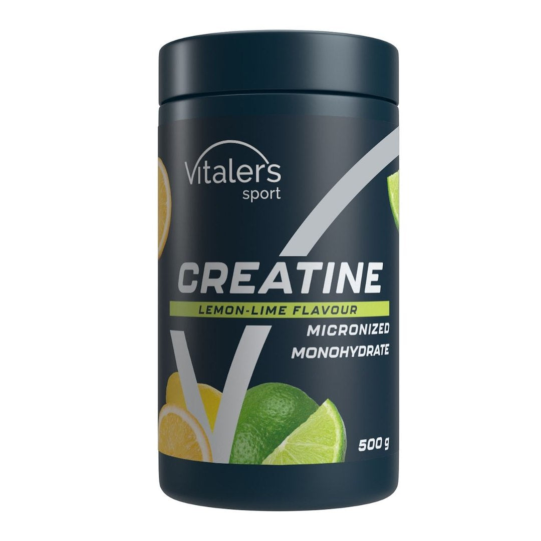 Vitaler's Sport Mikroniseeritud kreatiinmonohüdraat 5000 mg, sidruni ja laimi maitseline - 500 g