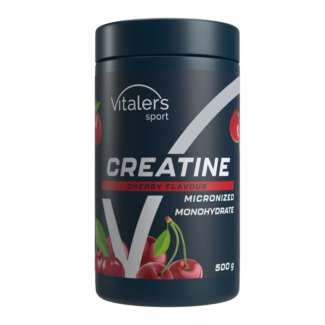 Vitaler's Sport Mikroniseeritud kreatiinmonohüdraat 5000 mg, kirss – 500 g