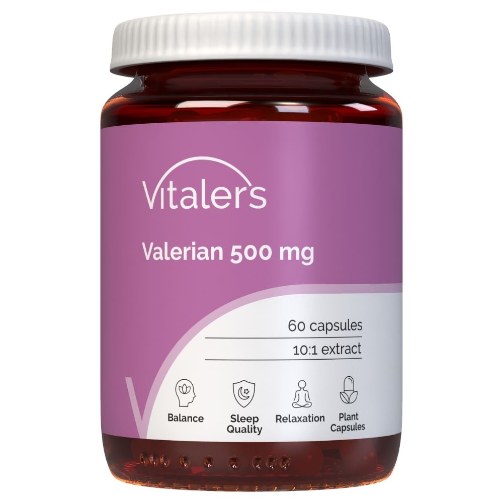 Vitaler's Valerijonas (valerijonas) 500 mg – 60 kapslit