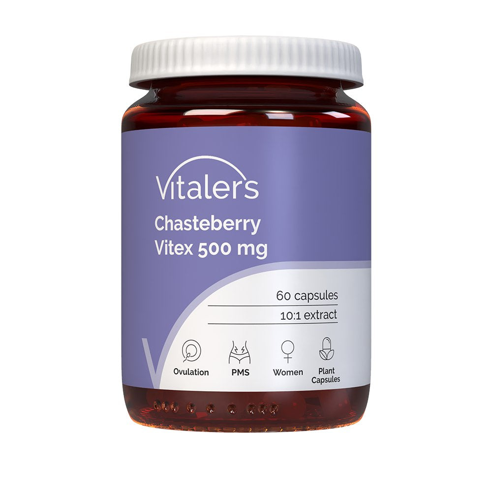 Vitaler Chasteberry Vitex (Immaculata) 500 mg – 60 kapslit