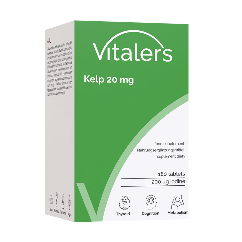 Vitaler's Kelp (Jaapani pruunvetikas) 20 mg – 180 tabletti