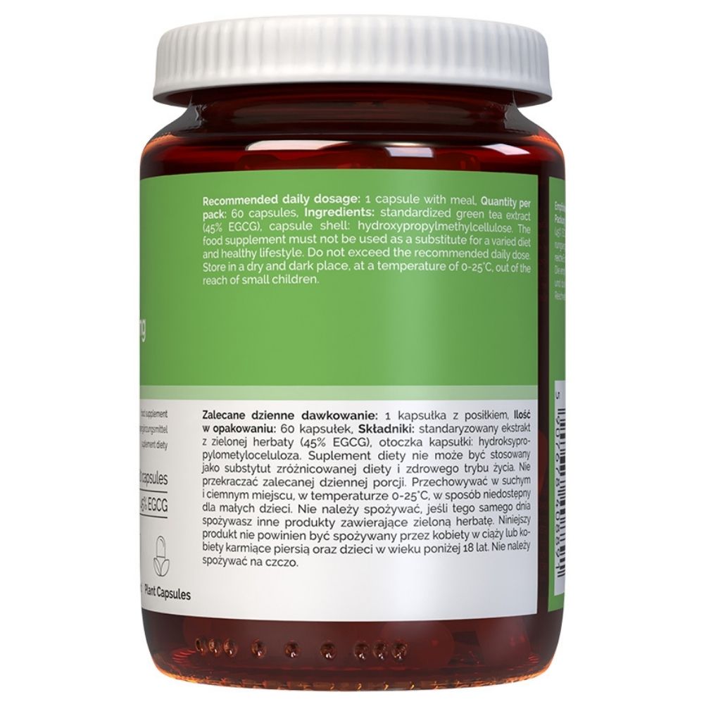 Vitaleri roheline tee 500 mg - 60 kapslit