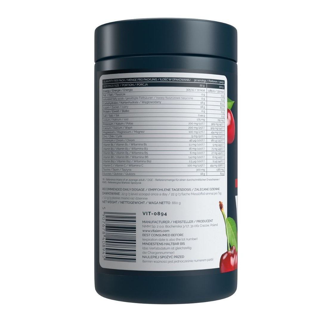 Vitaler's Sport Isotonic, kirsi - 660 g