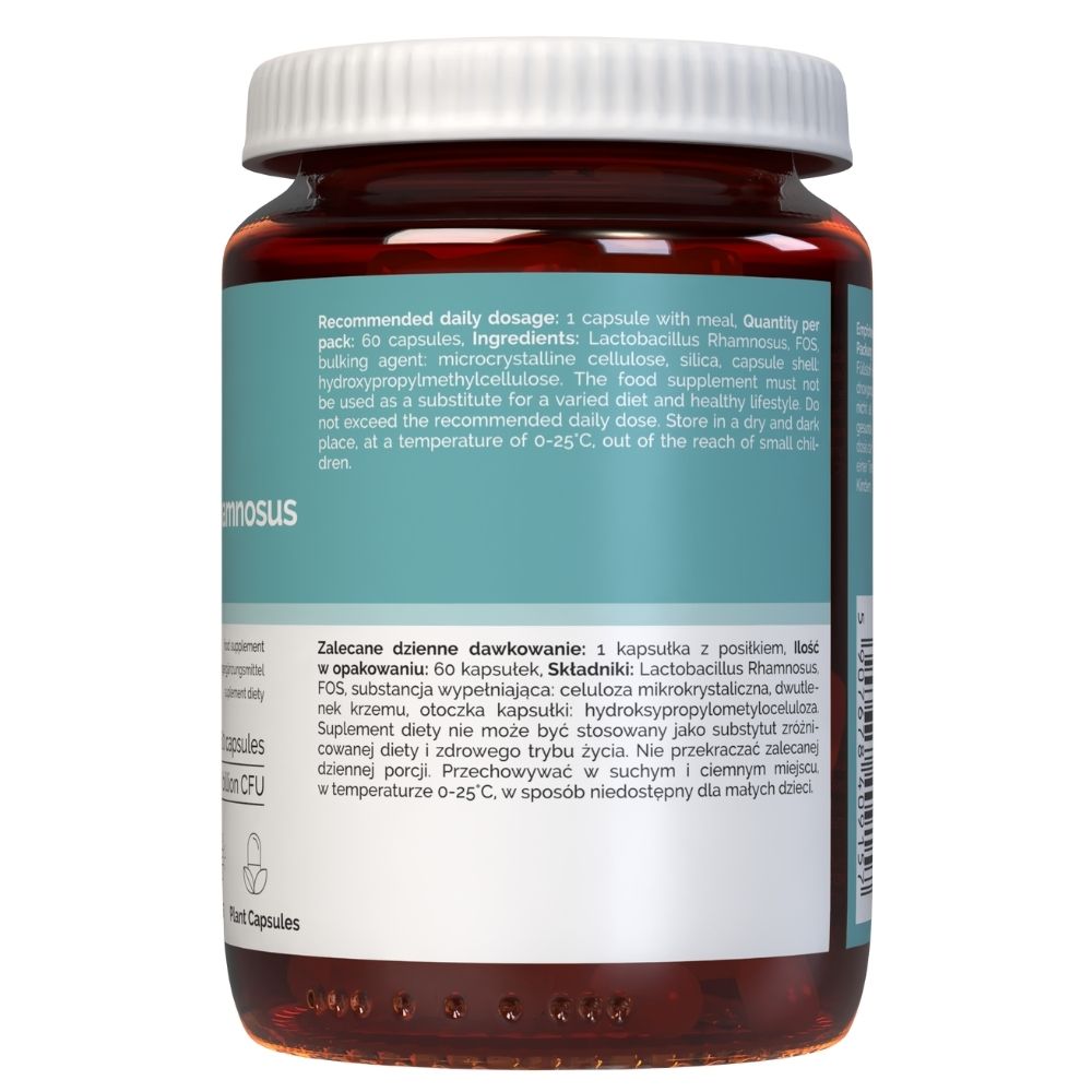 Vitaler's Probiotic Lactobacillus Rhamnosus koos FOSiga (probiootikum) - 60 kapslit