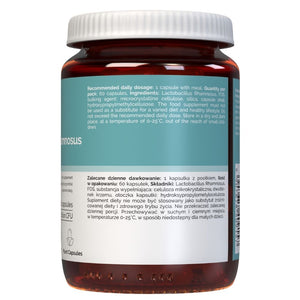Vitaler's Probiotic Lactobacillus Rhamnosus koos FOSiga (probiootikum) - 60 kapslit