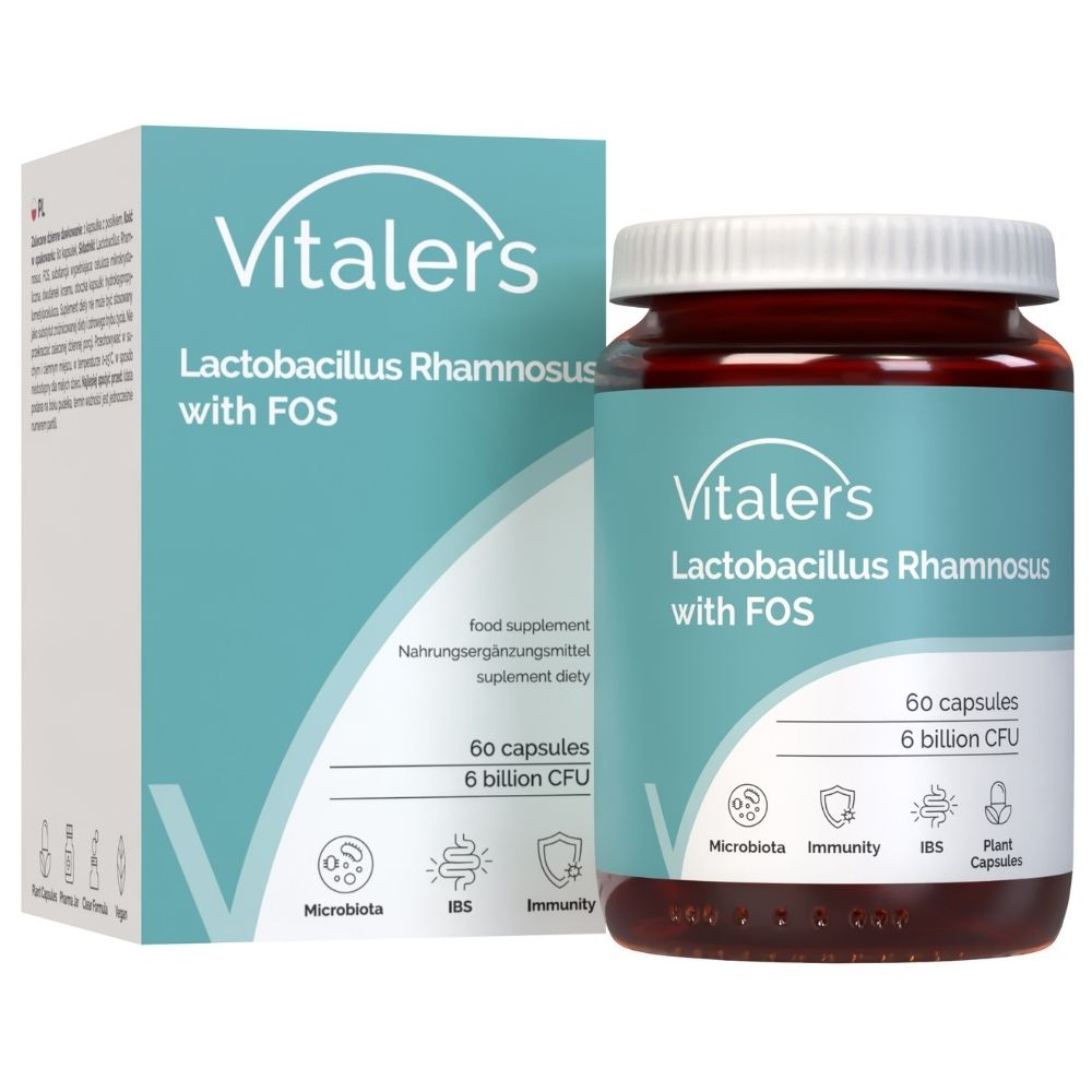 Vitaler's Probiotic Lactobacillus Rhamnosus koos FOSiga (probiootikum) - 60 kapslit