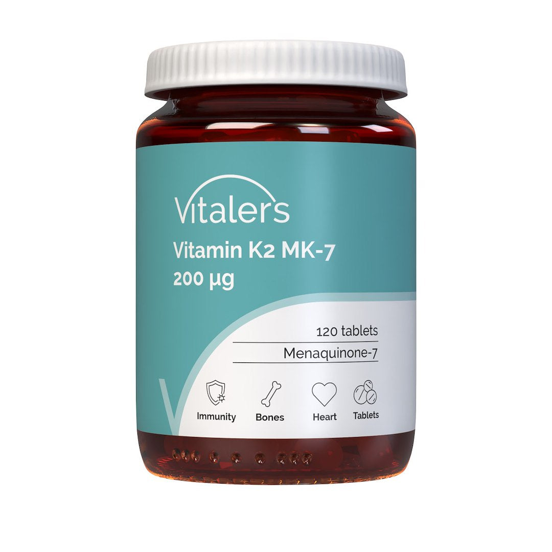 Vitaler Vitamiin K2 MK-7 FORTE 200 µg - 120 tabletti