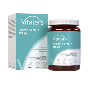 Vitaler Vitamiin K2 MK-7 FORTE 200 µg - 120 tabletti