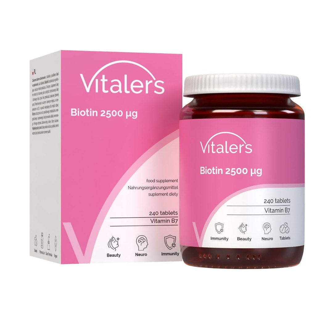 Vitaleri biotiin 2500 µg - 240 tabletti