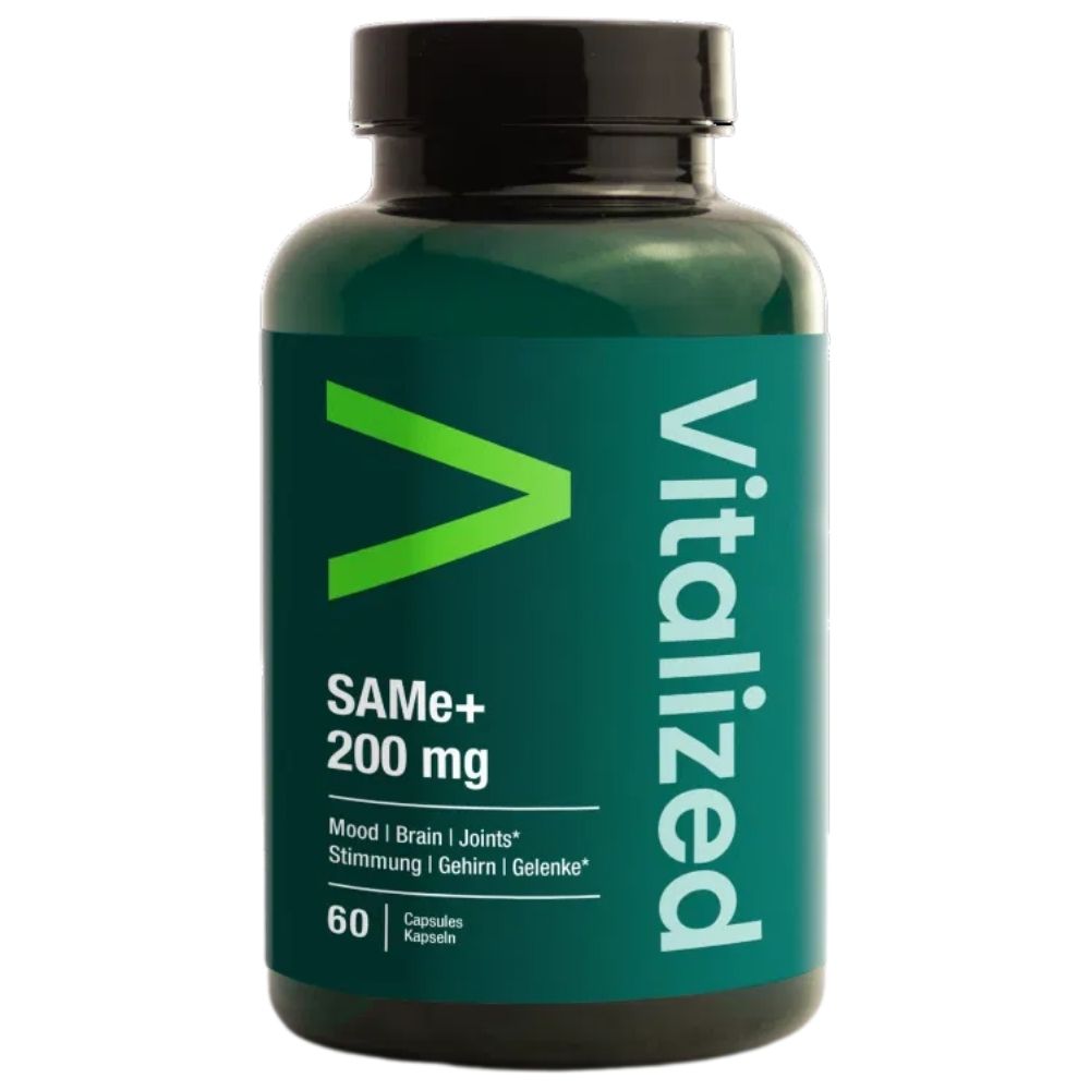 Vitalized SAMe+ 200 mg - 60 kapsulių - Magnis.lt