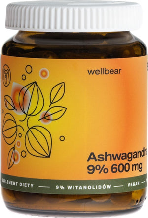 Wellbear Ashwagandha 9% 600 mg - 60 kapslit